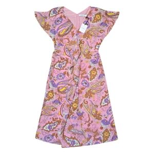 *NWT* COACH Pink Floral Paisley Dress